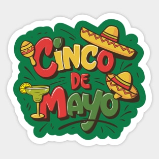 Cinco De Mayo – May Sticker